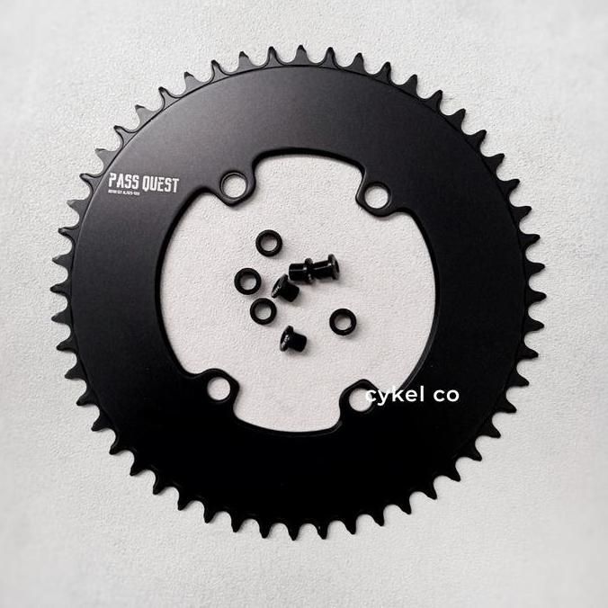 cleoncuan / pass quest rotor aldhu chainring BCD 110 aero narrow wide chain ring Diskon
