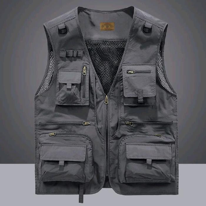Jaket Rompi Pria Casual Kombinasi Vest Pria Original Dan Terpercaya