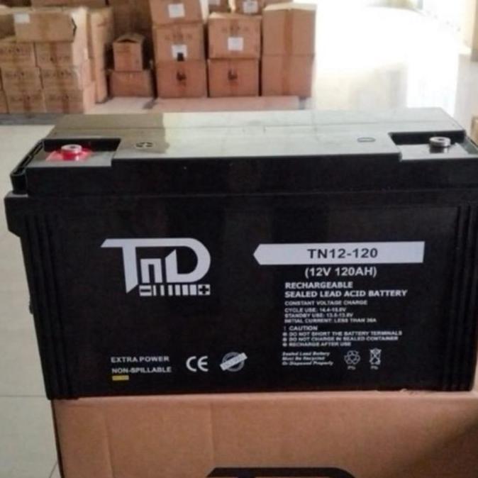 Baterai UPS TND 12V 120Ah Battery TN12-120 TN 12-120 12V 120Ah TND 12-120