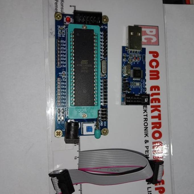 MINSYS ATMEGA 8535 MINIMUM SYSTEM INCLUDE DOWNLOADER AND IC ATMEL 8535 D'90