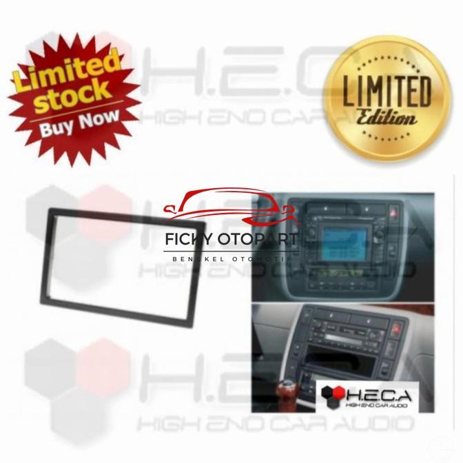 Frame Oem-Fit Double Din Head Unit Tape Chevrolet Spin Siap Pasang