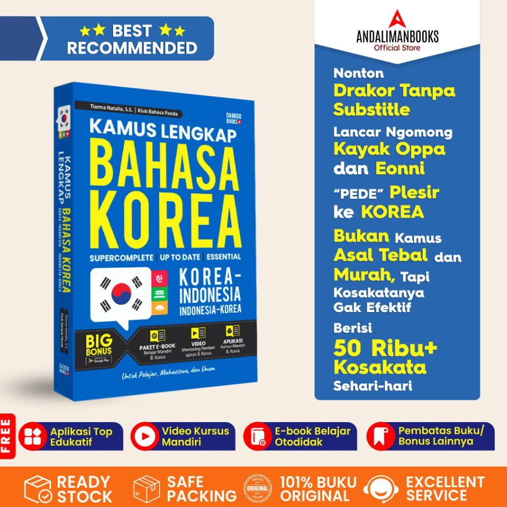 KAMUS Bahasa KOREA- Kamus Lengkap Bahasa Korea New