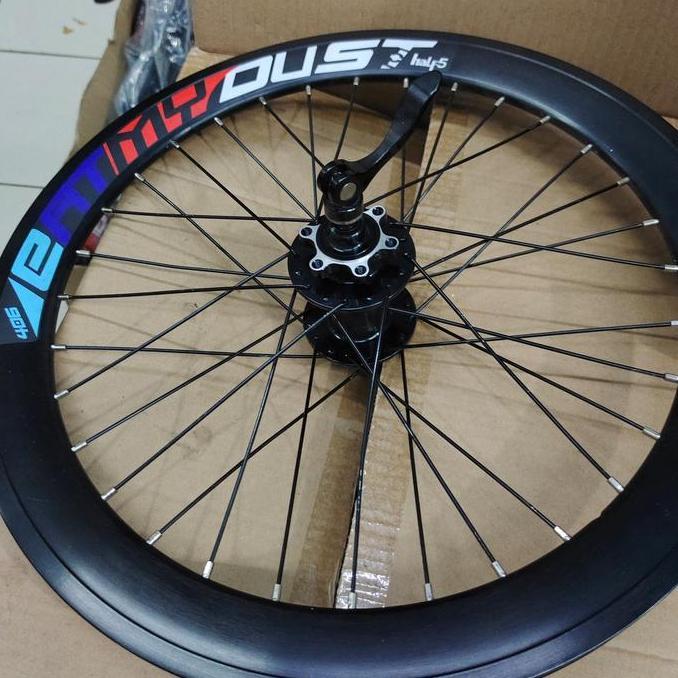 Wheelset Velg set 16 349 20 406 451 GT half5 Hub Disc Brake GT half5 Jangkrik
