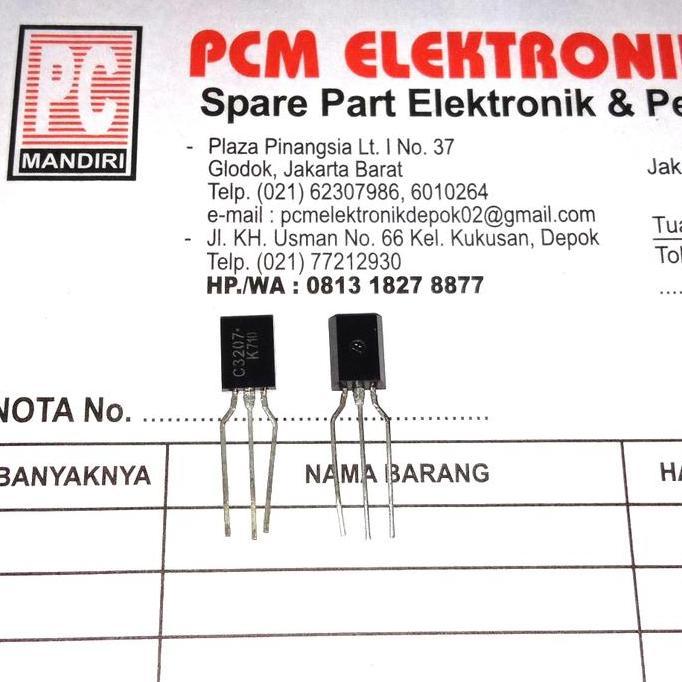 C3207 2SC3207 2 SC 3207 TR TRANSISTOR TO92 TO-92 D'90