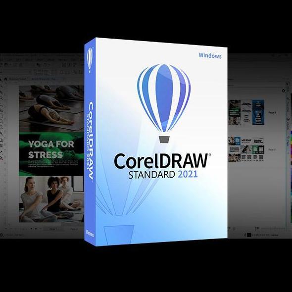 CorelDraw Standard 2021 Original License - Lifetime for 1PC