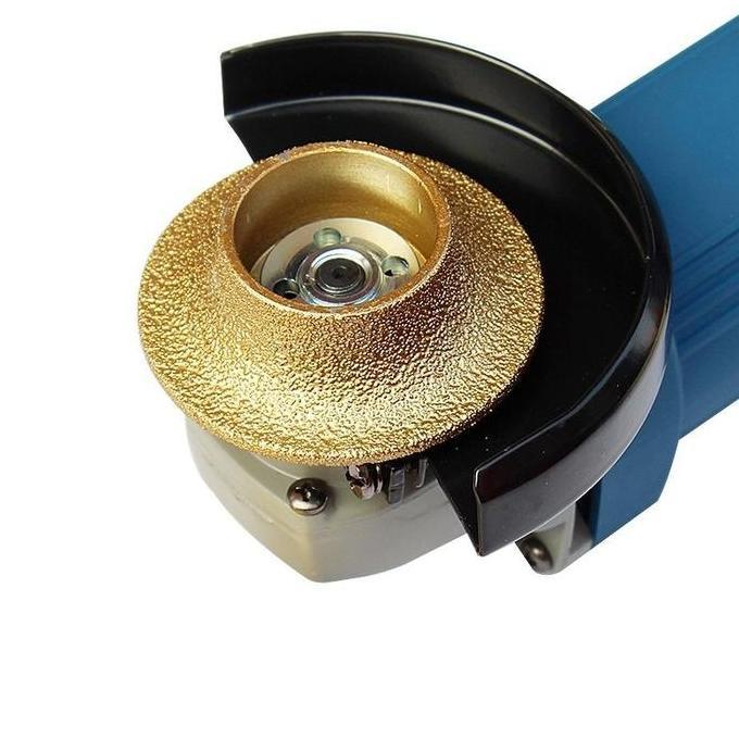 Clamme- Mata Pinggul Bevel Granit Bullnose Mata Roda Granit Ukir Keramik Mata  Gerinda  Bevel  Grani