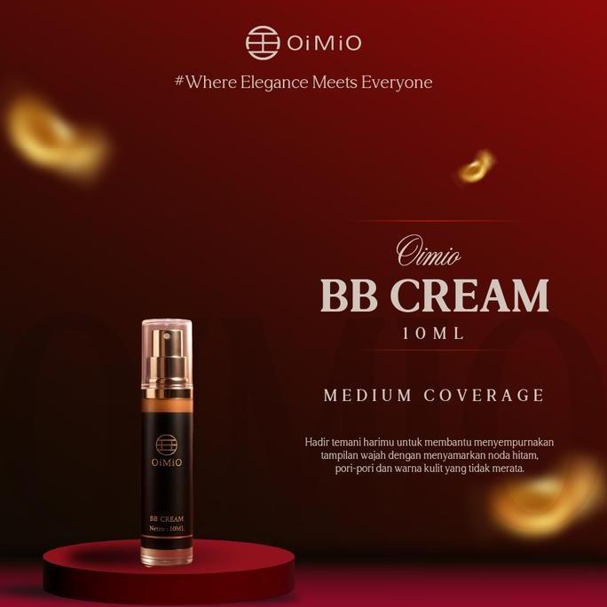OiMiO BB Cream - Medium Coverage 4 Shade Natural BB Cream Flawless Ringan dan Glowing Travel Size