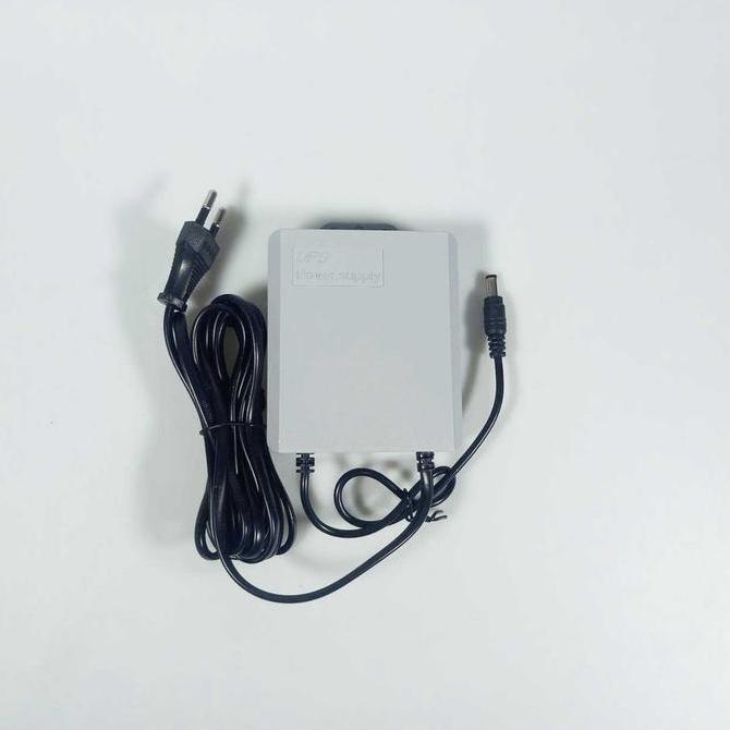 NEW Mini UPS CCTV Power Supply Backup 3600mAh Kamera PSU Baterai Cadangan Mati Lampu Router Alarm - 