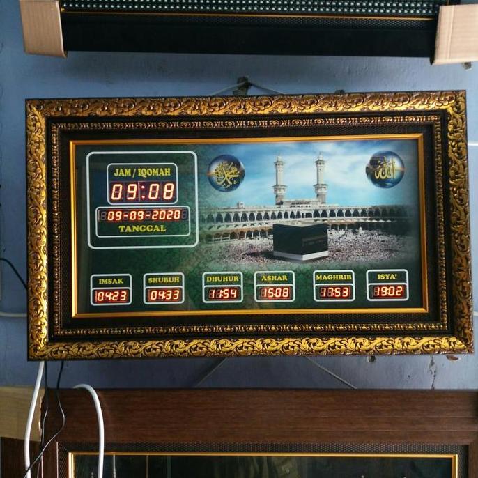 JAM DIGITAL JADWAL SHOLAT MASJID. JWS K