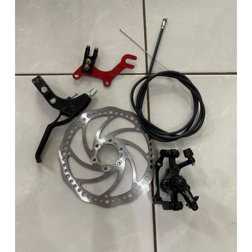 Paket Modif Rem Set Cakram Bmx Polygon Razor, Rogue, Jumper, Onthel