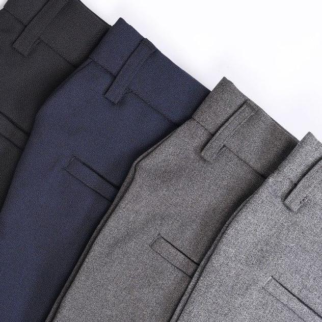 Erjee - Celana Kerja Kantor Formal Pria Slimfit Bahan Dasar Kain Woll Berkualitas Size 27 Sampai 38