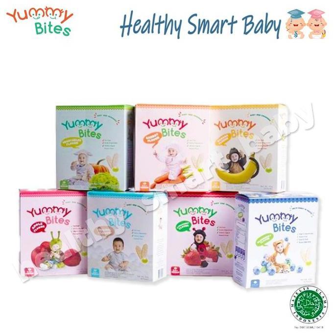 Yummy Bites Crackers | Yummy Bites Rice Crackers | Snack Bayi | Biskuit Bayi