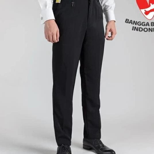 Celana Bahan Dasar Slim Fit Premium Formal Pria Sepan Kerja