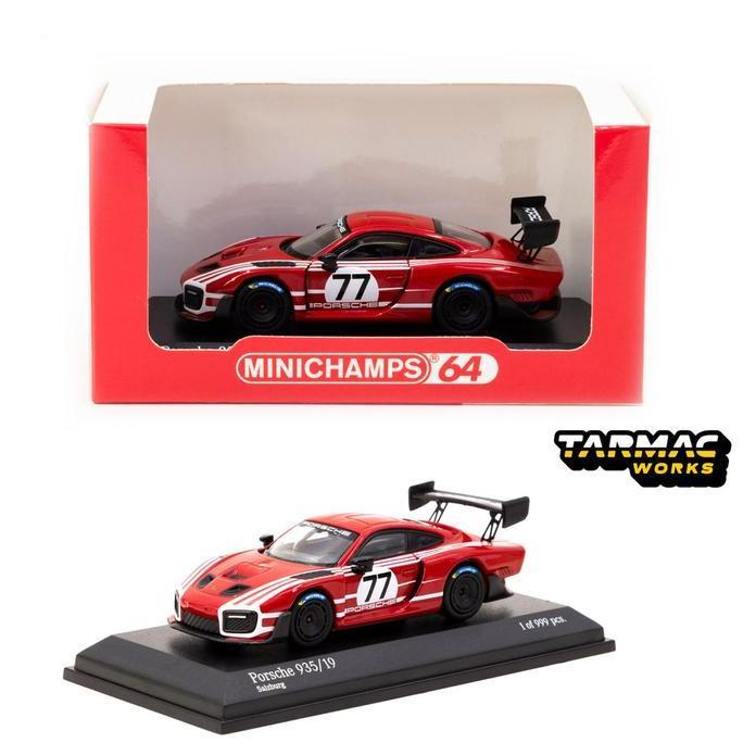 T64MC-006-RD TARMAC WORKS X MINICHAMPS PORSCHE 935 SALZBURG DIECAST AS2123