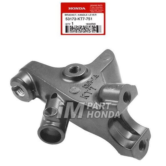 53172-KT7-751 BRACKET DUDUKAN HANDLE KOPLING & SPION KIRI CB 150 R VERZA MEGAPRO TIGER GL CBR 150 R