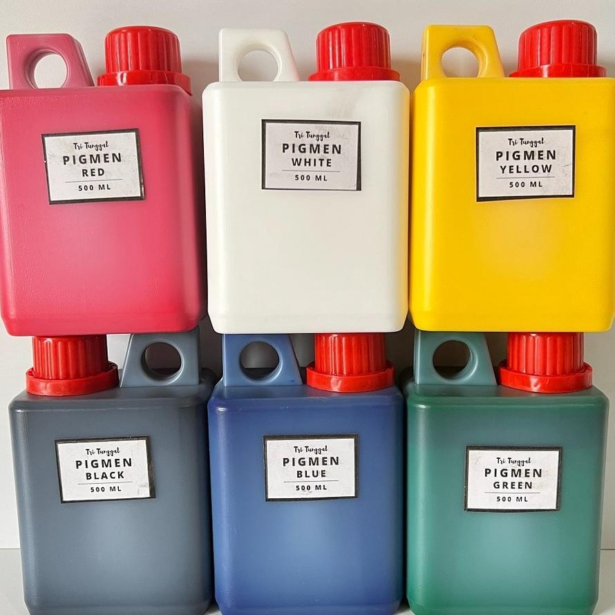Waterbased Pigmen 500Gr Pigmen Warna Warni Campuran Pewarna Cat Tembok Alat Perlengkapan Peralatan P