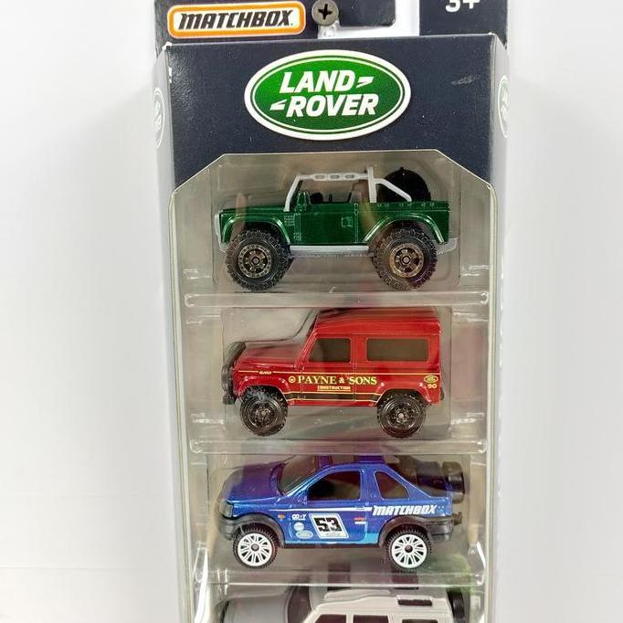cv.danendra / Matchbox Gift Pack Land Rover SVX Discovery Defender Freelander Ninety Diskon