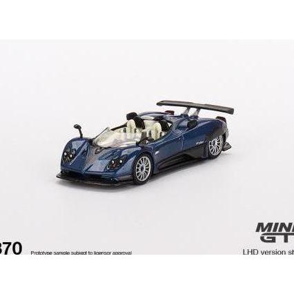 cv.danendra / MINIGT 370 PAGANI ZONDA HP BARCHETTA BLUE TRICOLORE DIECAST MGT Diskon