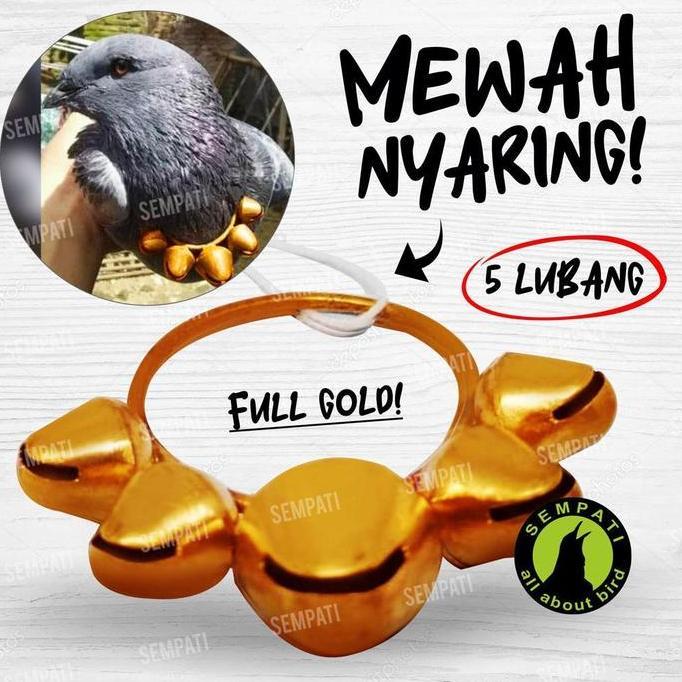 SEMPATI SAWANGAN KALUNG LONCENG KUNINGAN SAWANGAN MERPATI HATONG HOTANG PLUIT PELUIT LATIH BURUNG GA