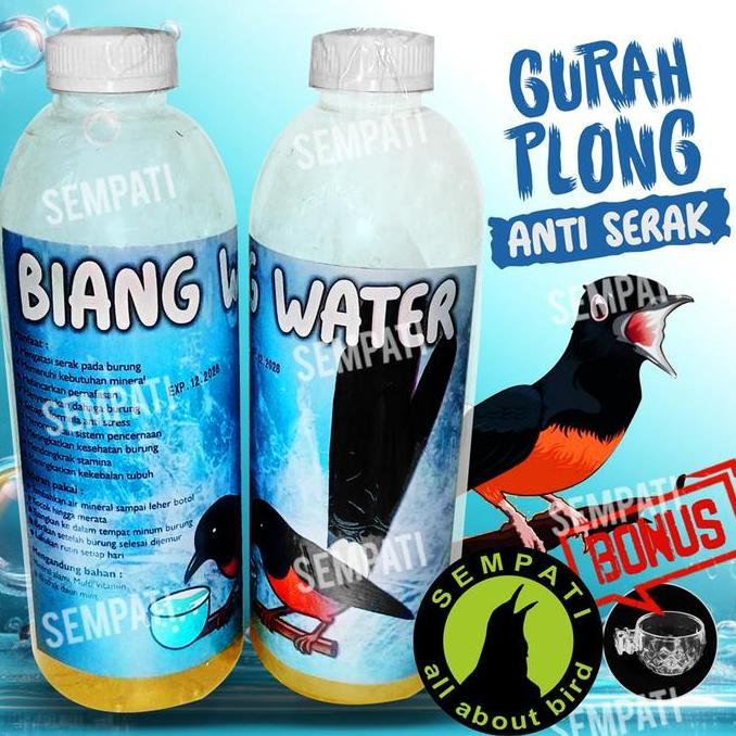 SEMPATI HIGH KONSENTRAT AIR MINUM BIANG WATER MINUMAN GURAH PLONG PENGGACOR KRISTAL ANTI SERAK BURUN