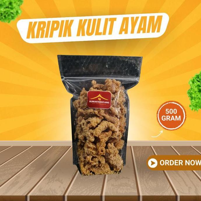 Yummy KRIPIK KULIT AYAM / KULIT AYAM CRISPY / KULIT AYAM CRISPY
