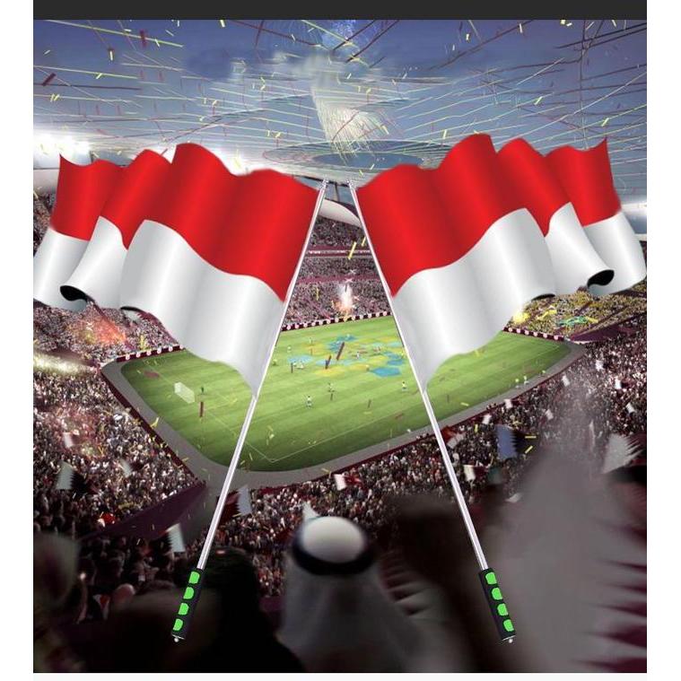 Gotogo- Tiang Bendera Teleskopik /Telescopic Pointer Stick/Tiang Bendera Tour