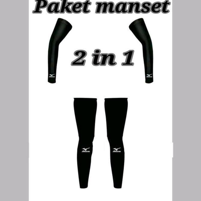 Xz1Q- Set Manset Tangan Jempol Manset Kaki Uniseks Handsock Pria Nita Nyaman Olahraga