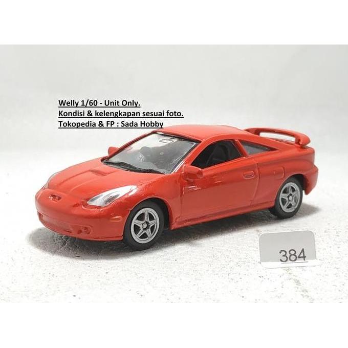 noelcuan.id / Diecast Welly 1/64 Toyota Celica Red Unit Only Diskon