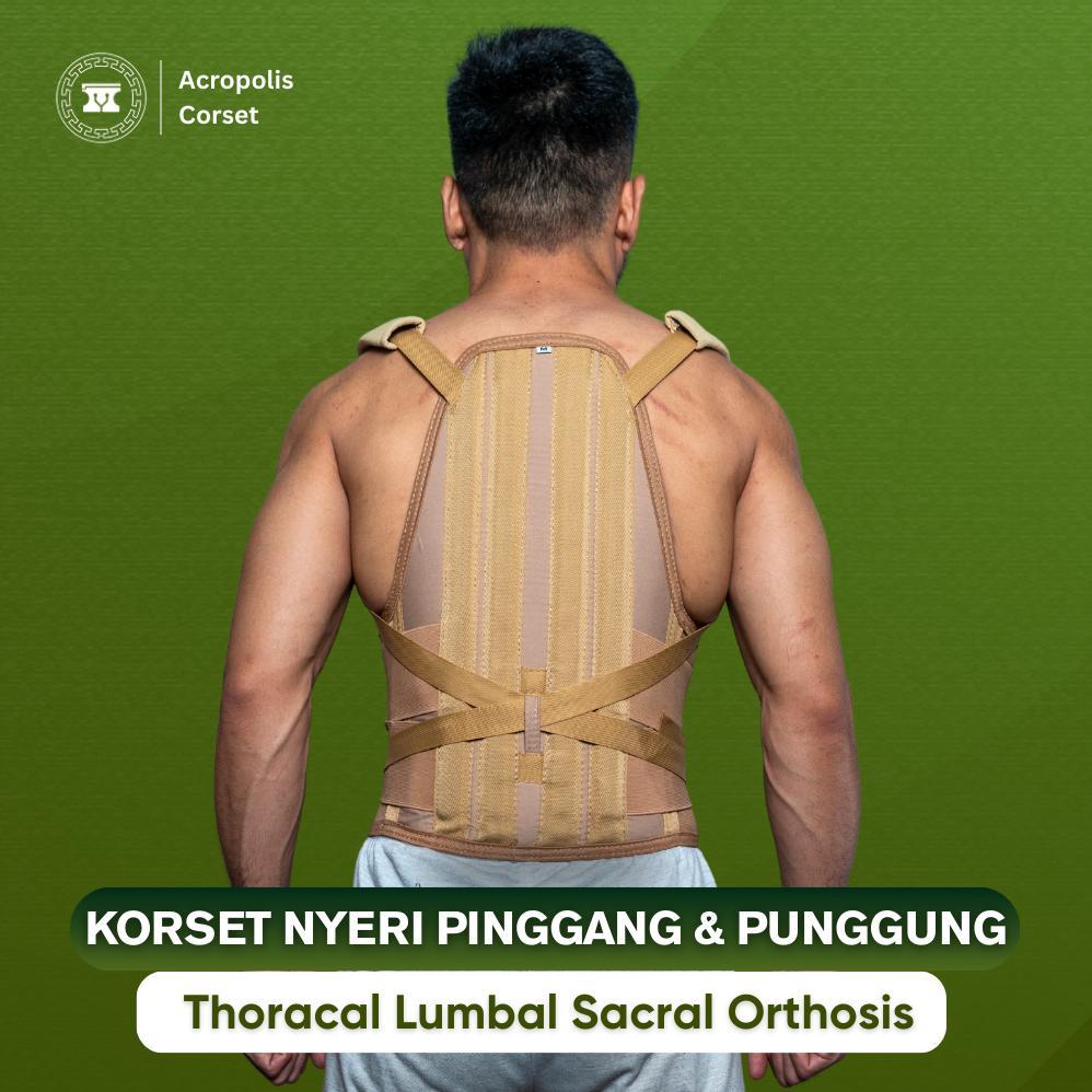 Korset TLSO / Korset Tulang Belakang / Penyangga Tulang Belakang / Kesehatan / Alat Terapi