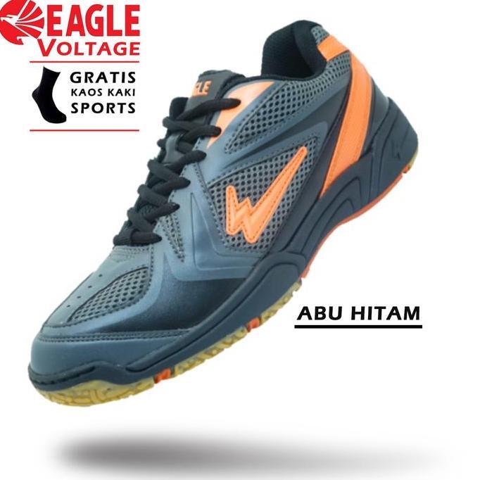 Promo Sepatu Badminton Eagle Voltage Original Terbaru - Sepatu Bulu Tangkis Eagle Voltage Terbaru