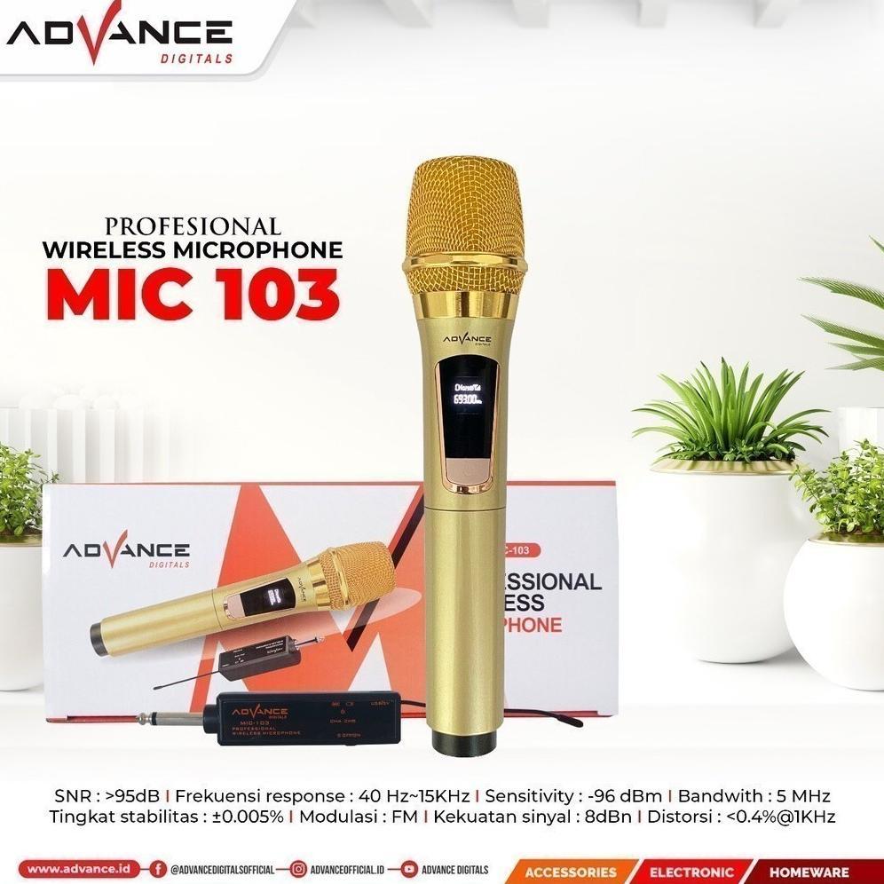 Mic Wirles Advance Mic 103 / Microphone 103