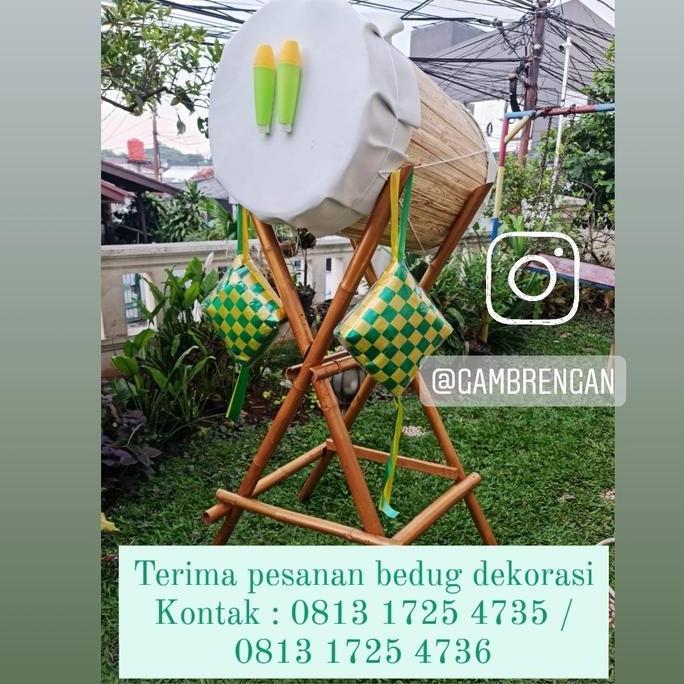 Gotogo- : Dekorasi Bedug Ramadhan Stereofoam Dekor Beduk Idul Fitri