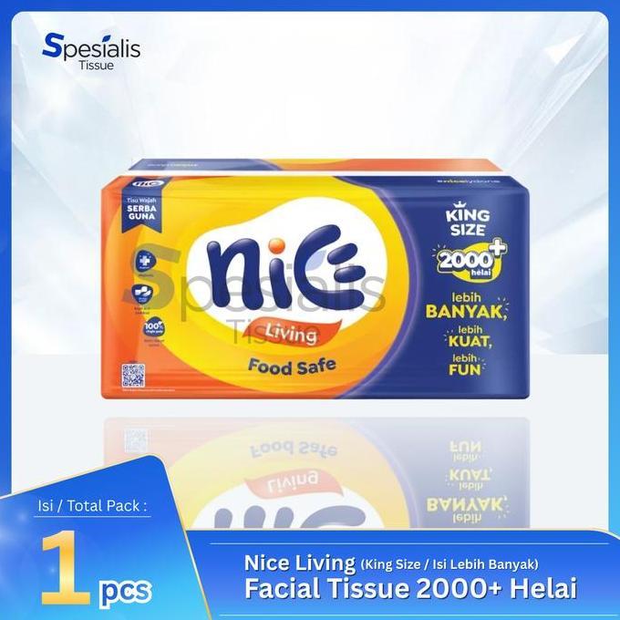 tissue nice facial 1000 gram 2 ply