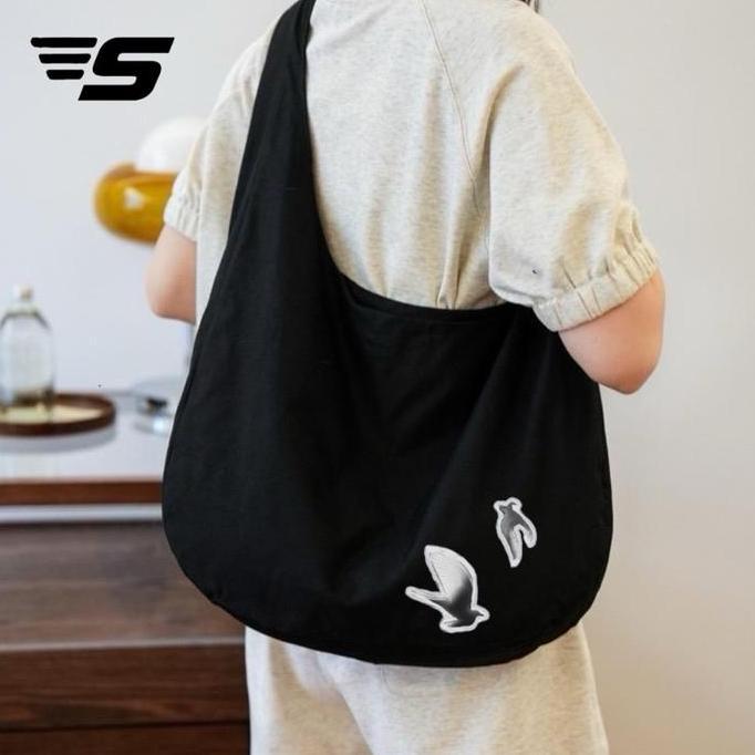 lukas.pablo - sserapim - hindia tsunobag / boho crossbody bag slingbag canvas unisex totebag skena y