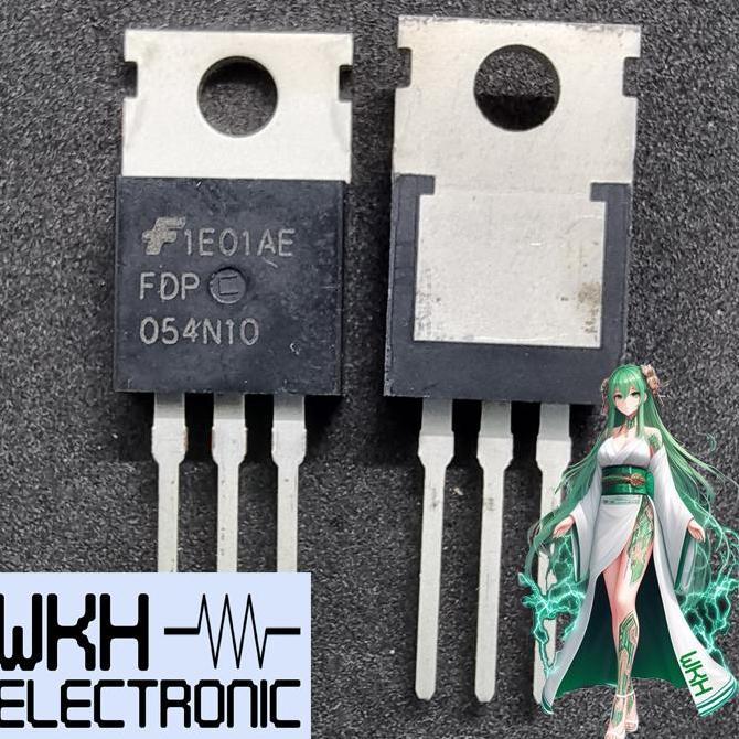 ORIGINAL FDP054N10 054N10 FDP054 N10 N-CH MOSFET INVERTER 100V 144A CO27
