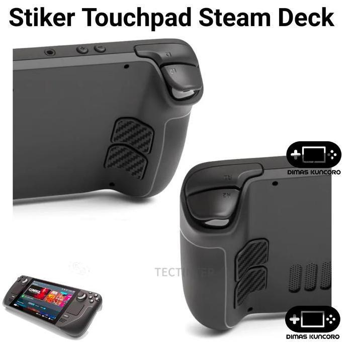 Stiker Touchpad Steam DECK stiker cover protector touch pad track steam deck lcd oled
