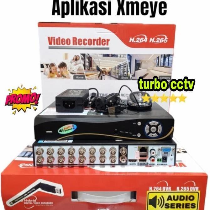DVR 16 Channel Xmeye Full HD / DVR 16CH Xmeye 2560P 5MP 6 IN 1