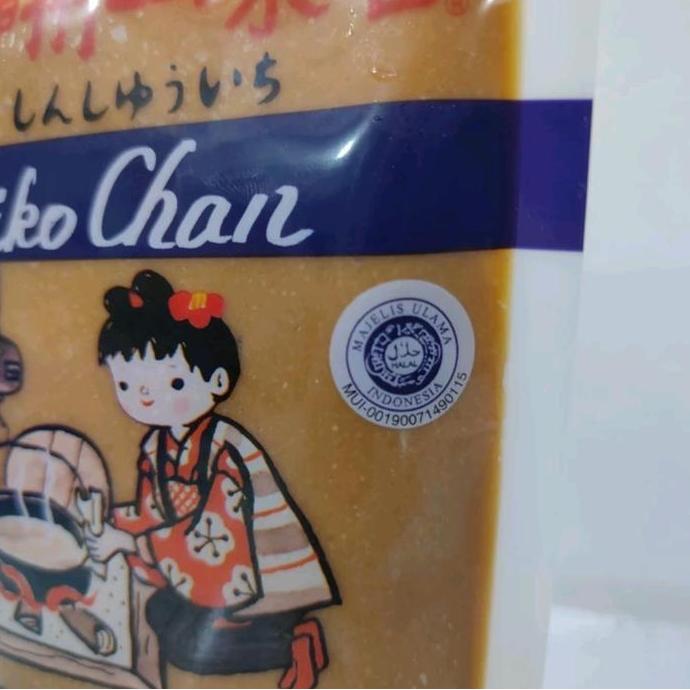 Miyachan Miso Merah Jepang  300gr - Mikochan Red Miso Soup Halal