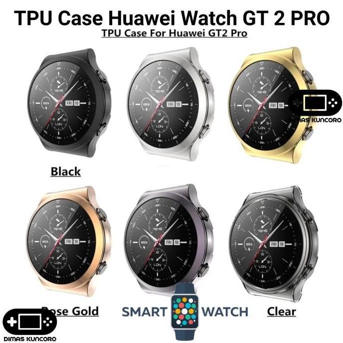 TPU Case Huawei Watch GT 2 PRO Silicone Silicon Soft Bumper Casing GT2