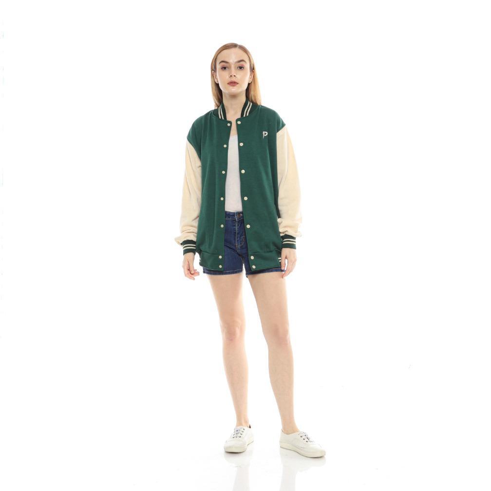 Original Platinum World Jacket Varsity Polos Outerwear Varsity Jacket Baseball East Team Fleece Blac