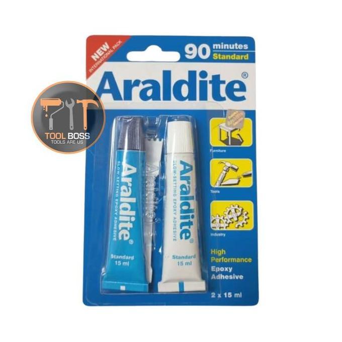 Promo Araldite Lem Epoxy Cepat Rapid / Lem Besi Lem Kayu ,  Lem Serbaguna Epoxy Cod