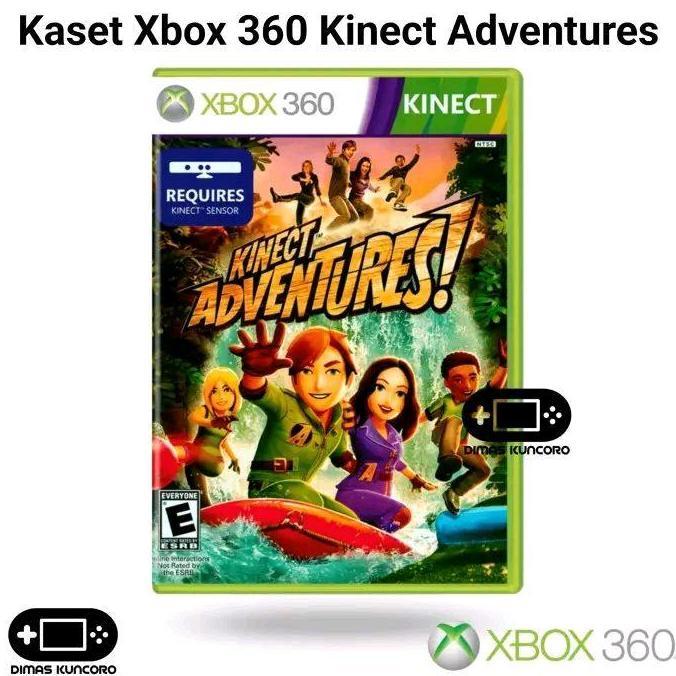 Kaset Xbox 360 Kinect Adventures disc game original xbox 360 slim fat e