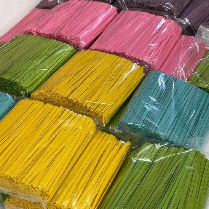 Mie Gepeng Rainbow cemilan manis 500gr-1000gr