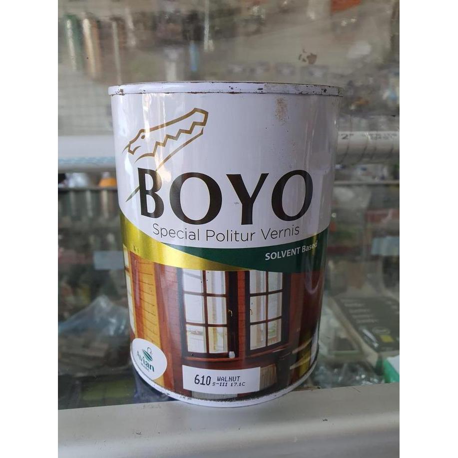 NEW CAT BOYO POLITUR KAYU 1KG WARNA VERNIS | CAT AVIAN BOYO PLITUR VERNIS