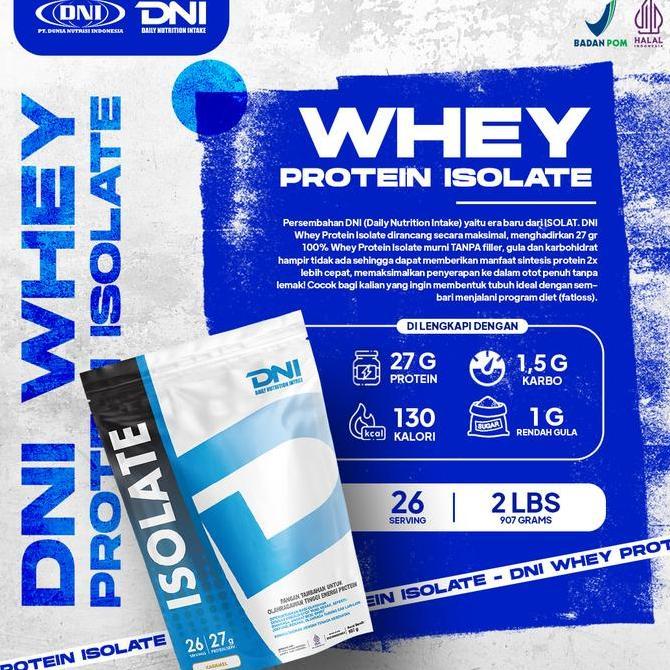 Dni Whey Protein Isolate 2 Lbs (26 Serving)
