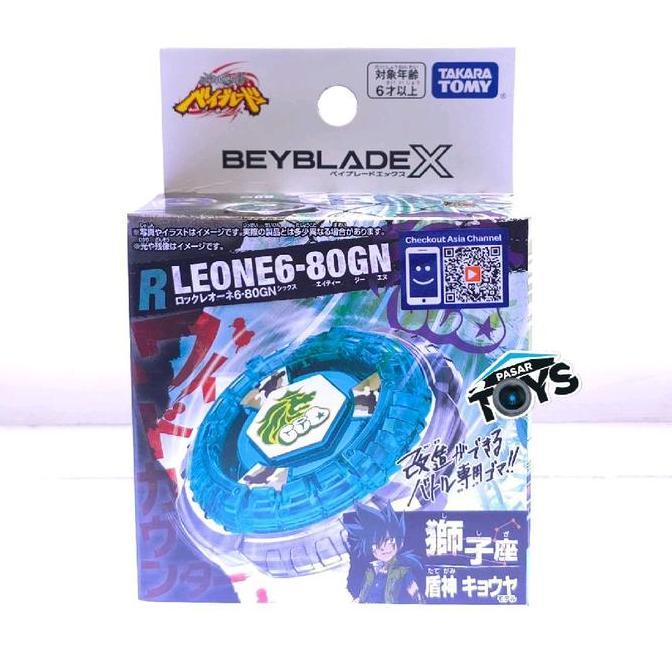 BEYBLADEX BEYBLADE X BOOSTER ROCK LEONE 6-80GN BX-00 / BXG-20 TAKARA TOMY MA99