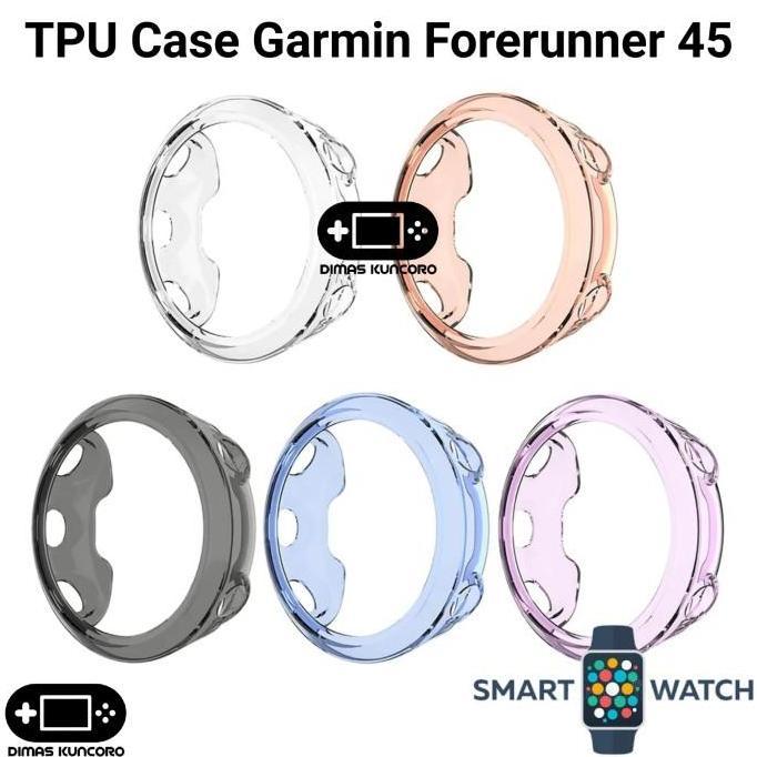 TPU Case Garmin Forerunner 45 silicone silikon soft garmin forerunner 45 45s fr fr45 fr45s