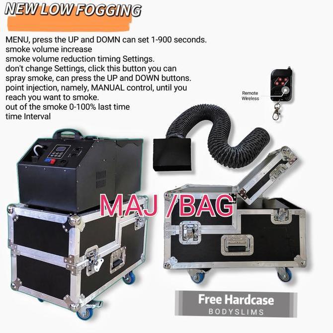 NEW Mesin Asap low Fogging seperti mesin Dry ice