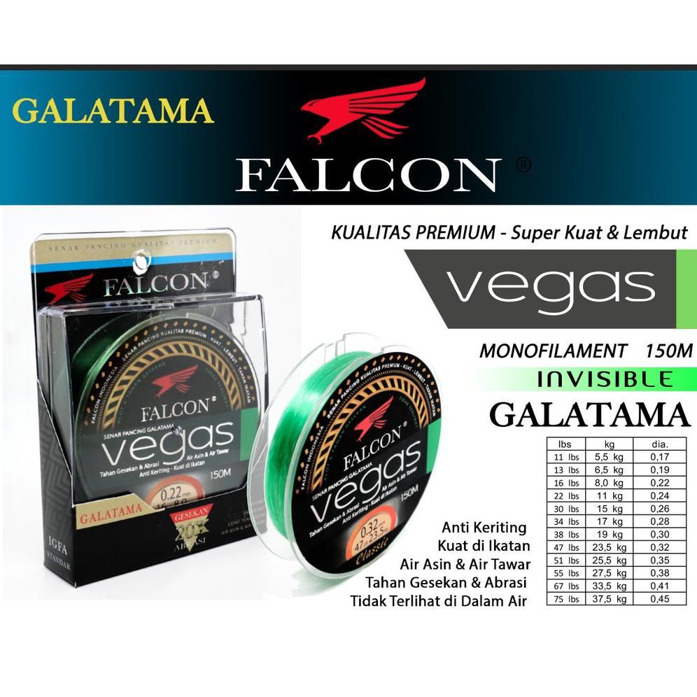 Senar Pancing Falcon VEGAS 150 Meter