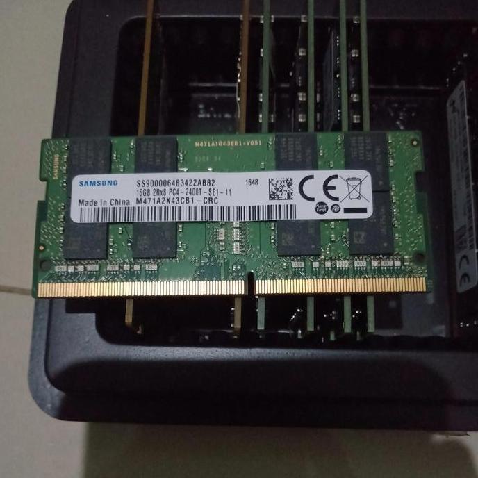 Ram Laptop Samsung Ddr4 16Gb 2400Mhz (2Rx8 Pc4-2400T) Original Second Sodimm Memory
